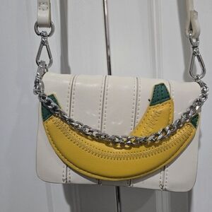 Zara Banana Sling Crossbody Bag